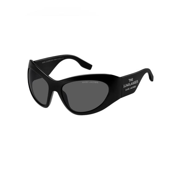 New! MARC JACOBS MARC 773/S 807/IR Women\'s Black Cat-Eye Sunglasses, Authentic main image 13